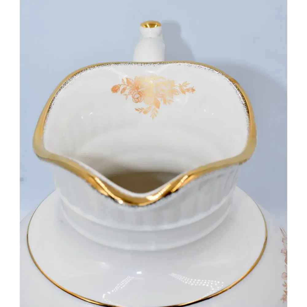 Royal Albert Old Country Roses Gold Trim Large Water Sweet Tea Pitcher Porcelain